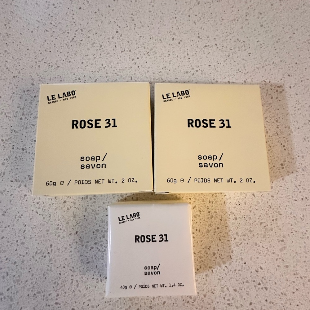 Le Labo Rose 31 Soap Set